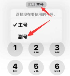 兴业苹果14维修店分享iPhone 14 Pro Max使用副卡打电话的方法 