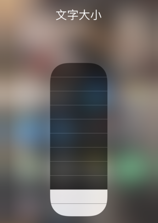 兴业苹果手机维修分享小技巧：在 iPhone 控制中心快速调节字体大小 